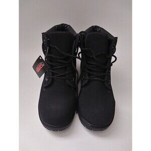 Outbound Trading Co. Black Faux Nubuck/Faux Suede Boots Size 6M